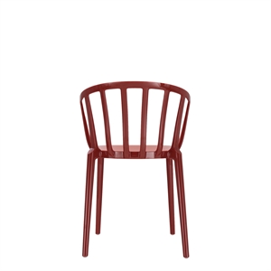 Kartell VENICE Eetkamerstoel Burgundy