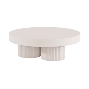 NORR11 Gear Ronde Salontafel Ø120 Krijt