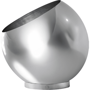 AYTM GLOBE Bloempot Ø43 Zilver