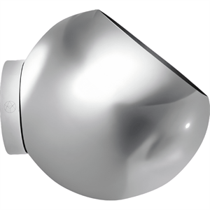 AYTM GLOBE Wandbloempot Ø21 Zilver
