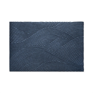 Heymat Stro Deurmat 85x130 Blauw
