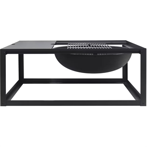 Mareld BBQ Vuurkorf met Grillrooster Zwart