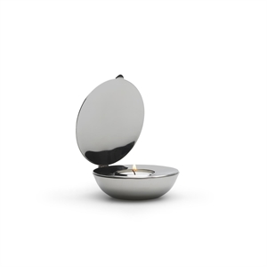 Design House Stockholm Schelp Theelichthouder Nikkel