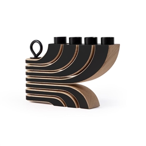 Design House Stockholm Nordic Light 4-armige Kandelaar Zwart