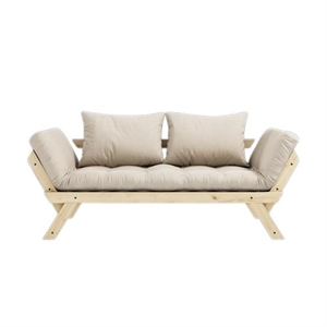 Karup Bebop Bank met 4-laags Matras 747 Beige/Ruwe Kleur