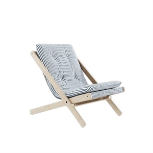 Karup Boogie Fauteuil met Matras 611 Beach Blue/Raw Beech