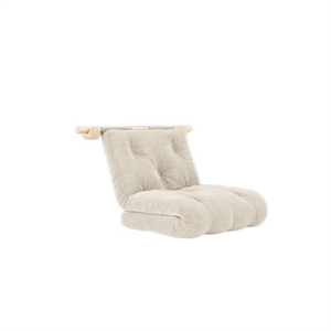 Karup Haakmatras met Beugels 75x200 Ivoor/onbewerkt