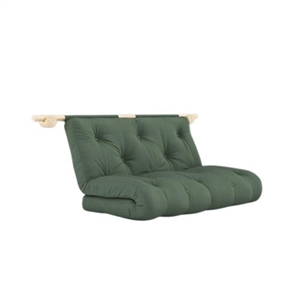 Karup Haakmatras met Beugels 135x200 Olive Green/onbewerkt