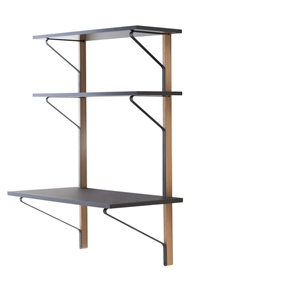 artek Kaari REB 013 Wandplank met Bureau Zwart