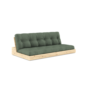 Karup Design Lampenvoet Slaapbank met 5-laags Matras Helder/ Olive Green