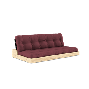 Karup Design Lampenvoet met 5-laags Matras Zwart Nacht/Bordeaux