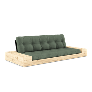 Karup Design Lampenvoet met Zijbox en 5-laags Matras Zwart Nacht/ Olive Green