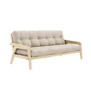 Karup Slaapbank Helder Gelakt Grenen/747 Beige