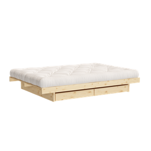Karup Design Kanso Bedframe met 2 Lades 140x200 Raw