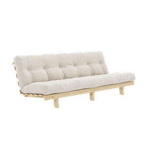 Karup Design Lean Sofa Bank met Alpha-matras 130x200 Ivoor/ruw