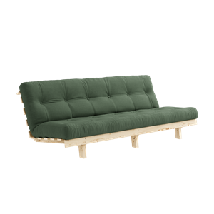 Karup Design Lean Sofa Bank met Alpha-matras 130x200 Olive Green/Rauw