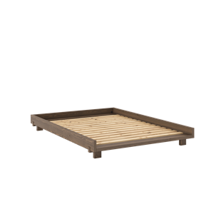 Karup Design Sociaal Bedframe 140x200 Johannesbroodbruin
