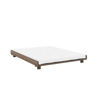 Karup Design Sociaal Bedframe 160x200 Johannesbroodbruin