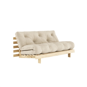 Karup Roots Slaapbank 160x200 Raw/747 Beige