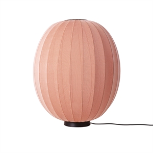 Made By Hand Knit-Wit Hoge/Ovale Vloerlamp Ø65 Koraal