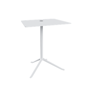 Fritz Hansen Little Friend KS14 Bijzettafel Wit/ Gepoedercoat Aluminium