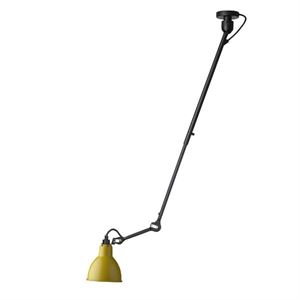 Lampe Gras N302 Plafondlamp Mat Zwart & Mat Geel