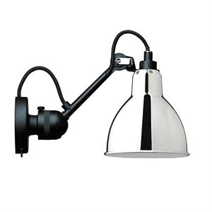 Lampe Gras N304 Wandlamp Met Zwart & Chroom Met Aan/Uit
