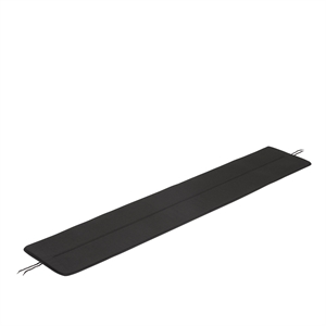Muuto Lineair Kussen Voor Stalen Bank Zwart 170 cm