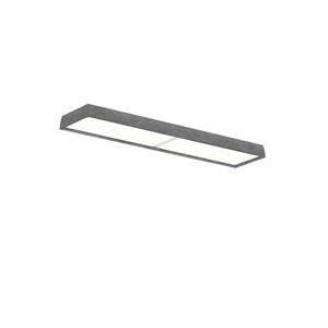 Louis Poulsen LP Slim Plafondlamp Opaal Diffuser 3000K & Dali Donker Ruw Aluminium
