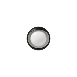 LYFA CORNEA 150 Wandlamp Zwart/Opaal