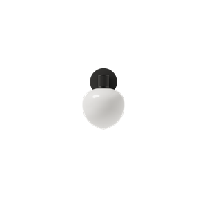 LYFA MEMOIR 120 Wandlamp Zwart/Opaal