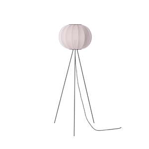 Made By Hand Ronde Vloerlamp Hoog Ø45 Roze