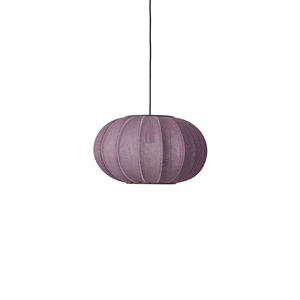 Made By Hand Knit-Wit Hanglamp Ovaal Ø45 Burgundy