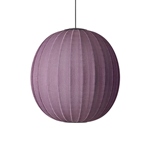 Made By Hand Knit-Wit Ronde Hanglamp Ø75 Burgundy LED