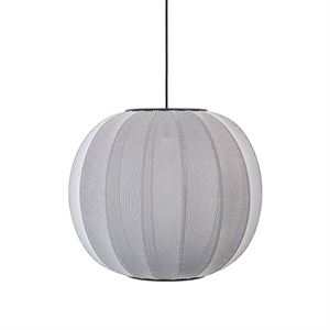 Made By Hand Knit-Wit Ronde Hanglamp Zilver Ø45