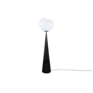 Tom Dixon Melt Cone Fat Vloerlamp Opaal/ Zwart