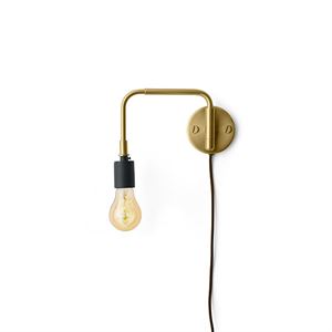 MENU Staple Wall Lamp Brass