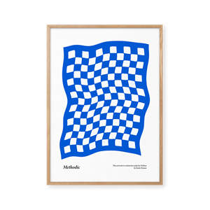 Peléton Methodische Blauwe 70x100 Poster