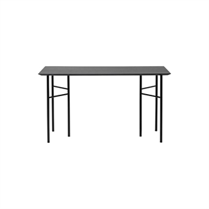 Ferm Living Mingle Desk Tafelblad 135 cm Zwart Fineer