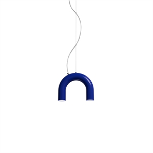 Oblure Arch Enkele Hanglamp Blauw