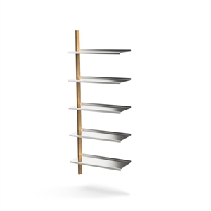 Mazo MOD Model 2 Plankensysteem 1x1925 Rail + 5 Planken Eiken/ Aluminium