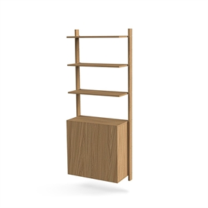 Mazo MOD Model 7 Plankensysteem 2x1925 Rail + 3 Planken + Kast Eikenhout