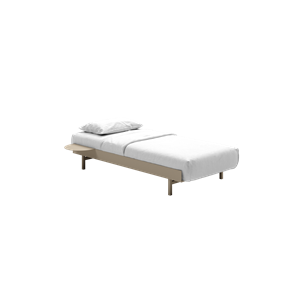 MOEBE Bed Bedframe 90 cm Zand