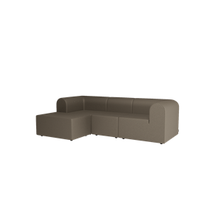 Montana Paradigm 3-zitsbank met Poef Links RW218-ReWool218