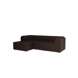 Montana Paradigm 3-zitsbank met Poef Links RW397-ReWool397