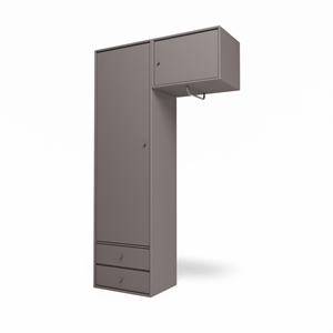 Montana Selection Kledingkast II met kledingrek 35-Koffie