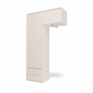 Montana Selection Kledingkast II met kledingrek 158-Oat