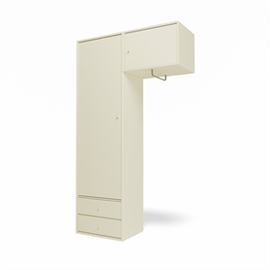 Montana Selection Kleding II Kledingkast met kledingrek 150-Vanille