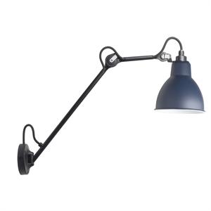 Lampe Gras N122 Wandlamp Zwart/ Blauw – DCWéditions