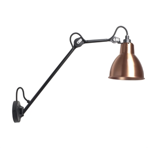 Lampe Gras N122 Wandlamp Zwart/ Koper – DCWéditions